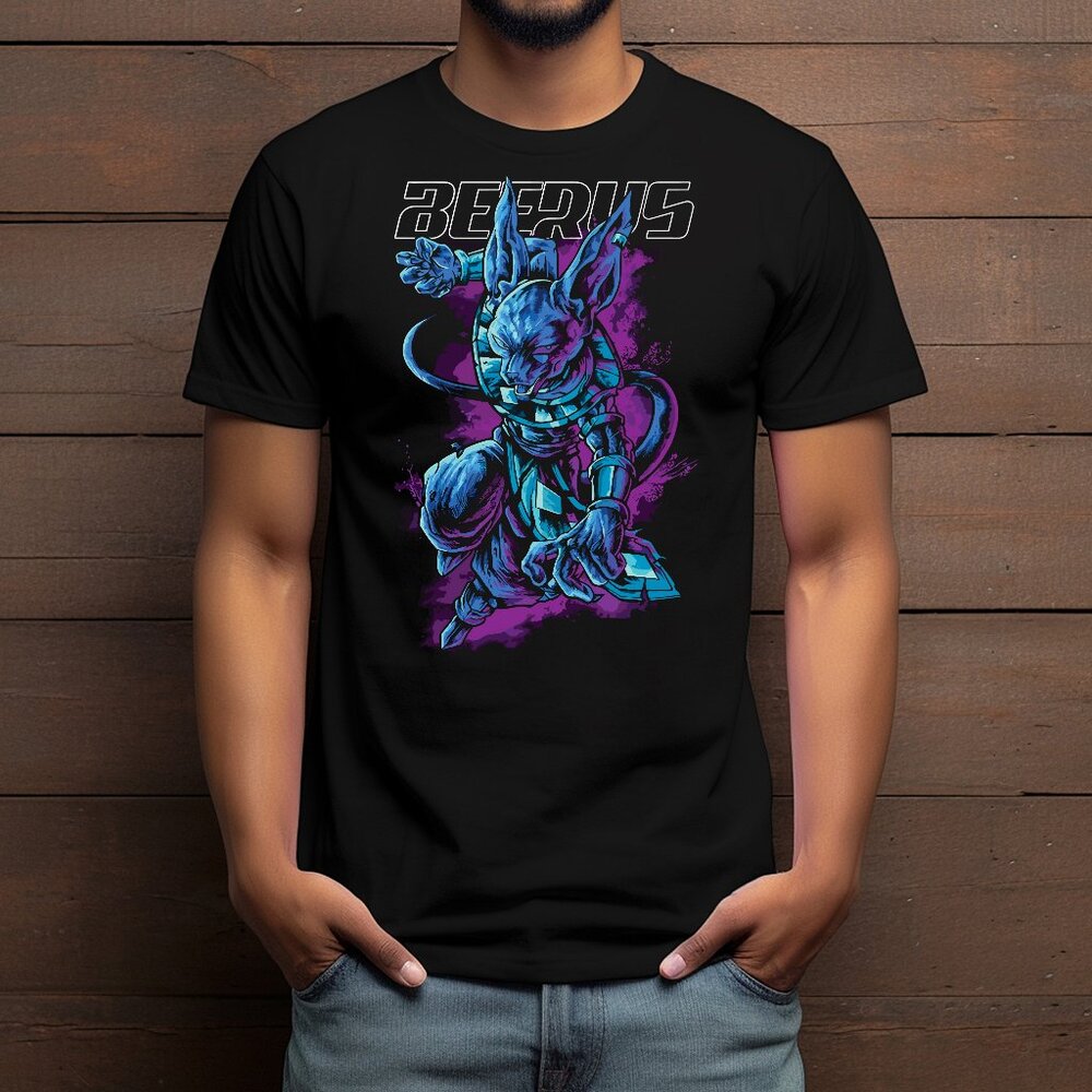 Beerus (DBZ) Anime Custom T-shirt